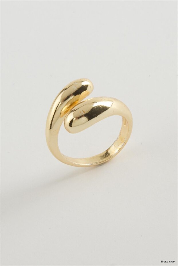 Ilkestor Oval Metal (10059) Ring Yellow