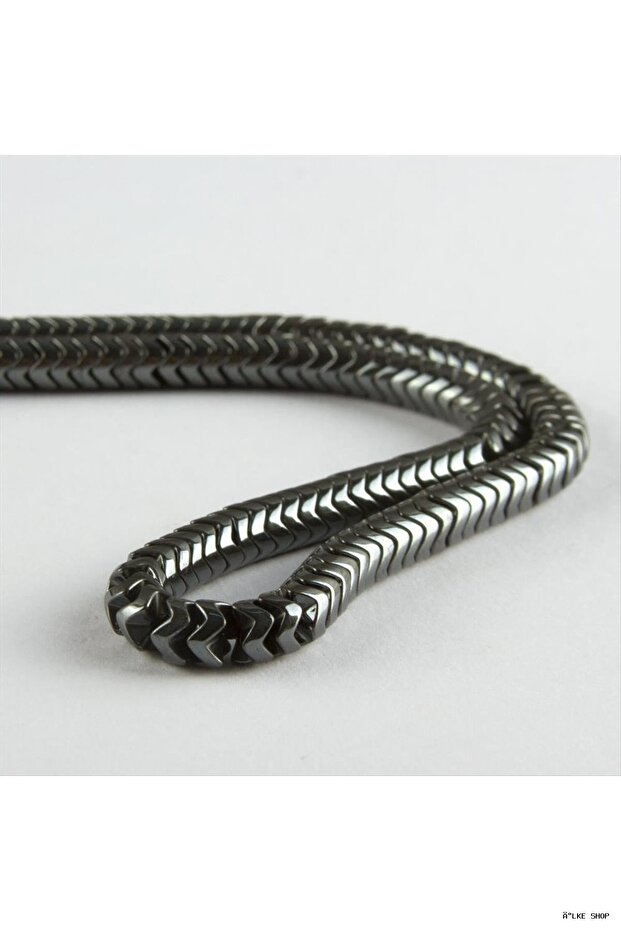Ilkestor Twisted Hematite Stone 6 (10538) mm Anthracite
