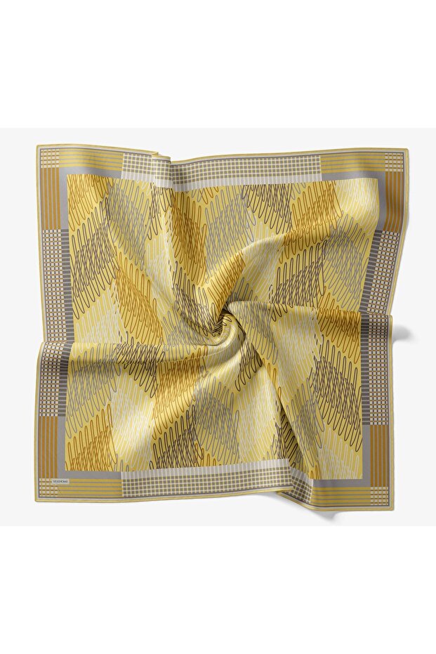 Soft Scarf Sketch Light Yellow