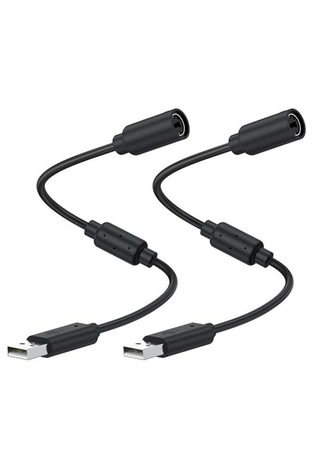 كابل USB قابل للفصل لجهاز Xbox 360، محول بديل لوحدة تحكم Xbox 360 متوافق مع لوجيتك