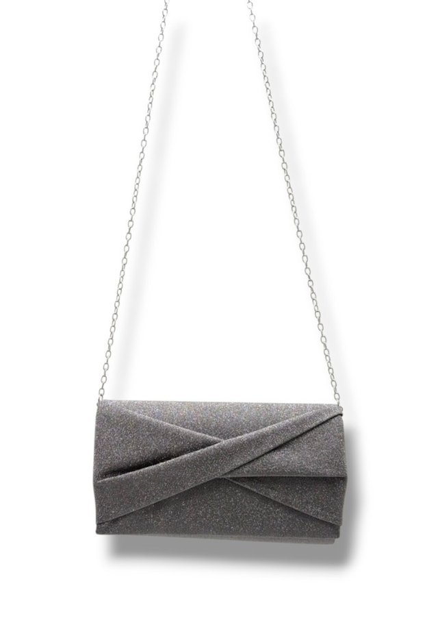 Varol 410-26 Palsim Glittery Portfolio Evening Dress Women's Bag