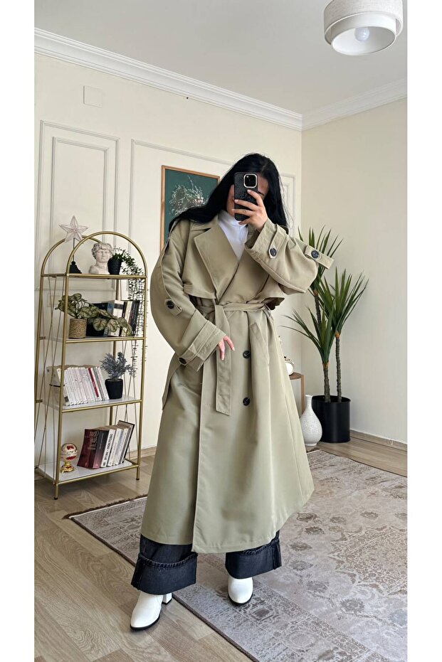 Premium Oversized Trench Coat