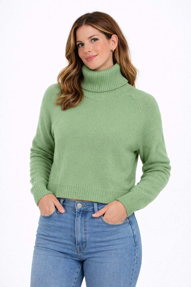 Women's Fisherman Short Sweater 7350