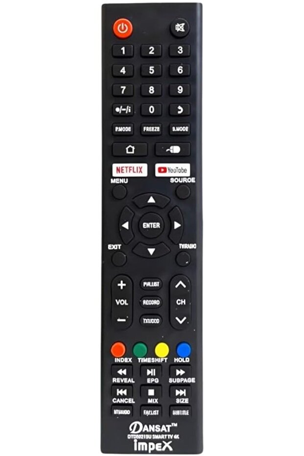 جهاز التحكم عن بعد لـ Dansat Smart Startrack Onix Grace Felexy Impex G-Ten LCD LED