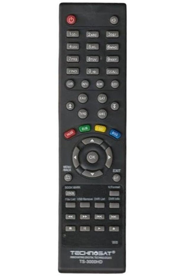 Replacement Remote Controller For Reciever TS3000 HD