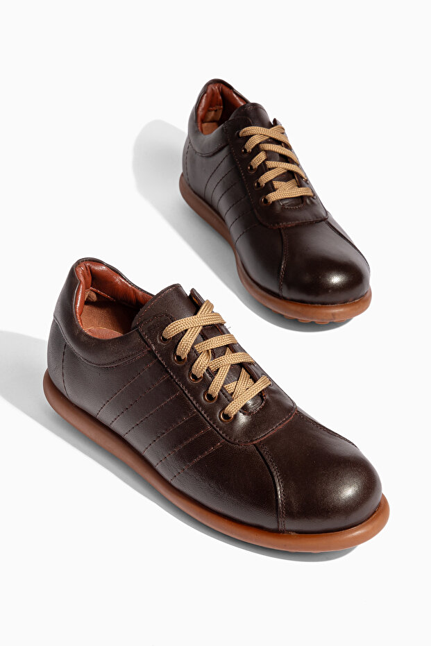 D263 Daily Orthopedic Genuine Leather Men's Shoes