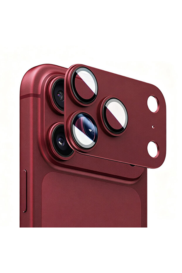 iPhone 18 Pro Compatible Camera Protective Lens Metal Tempered Glass Camera Surround Full Protection