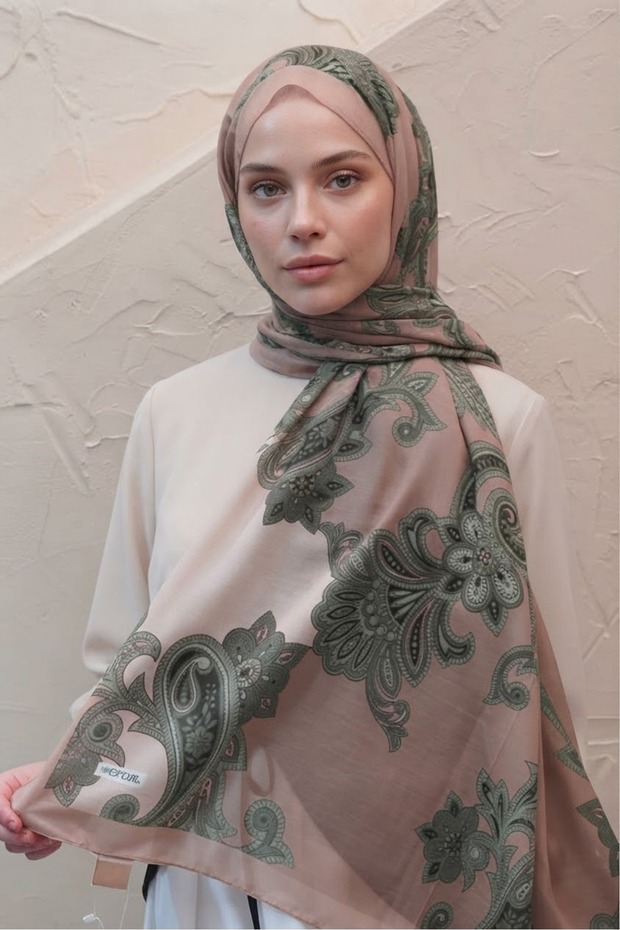 Buta Pattern Indian Cotton Shawl