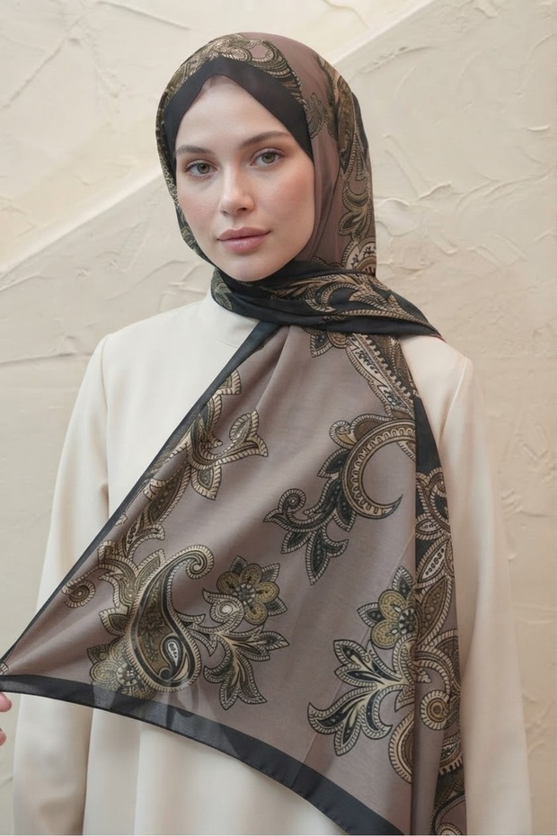 Buta Pattern Indian Cotton Shawl