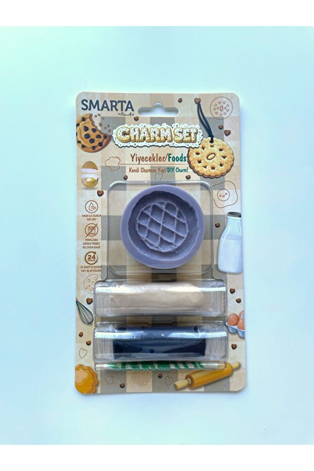 Charm Set Yiyecekler – Waffle DIY Charm Kit