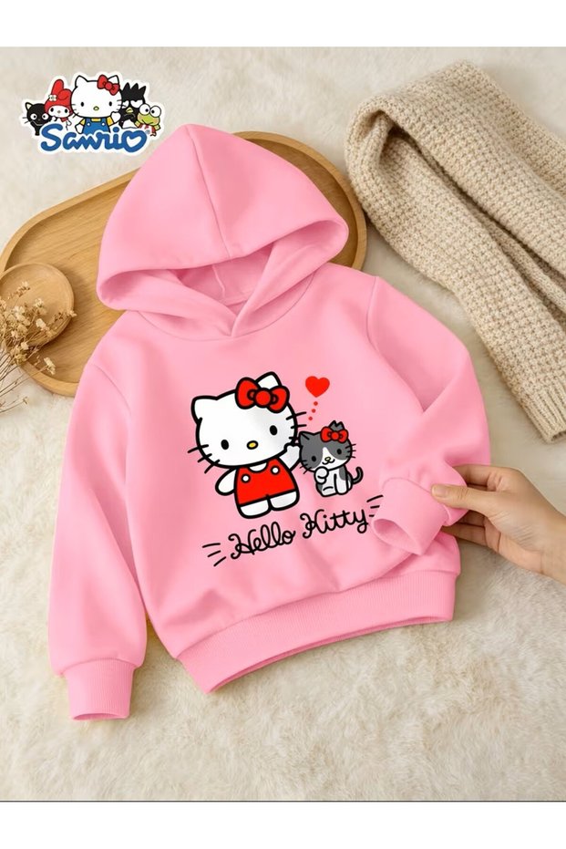 Girls' Outerwear Fashionable Hooded Sweatshirt for Fall and Winter, Comfortable and Easy Casual Trend Style, Suitable for Daily Outings and Athletic Long Sleeve Top