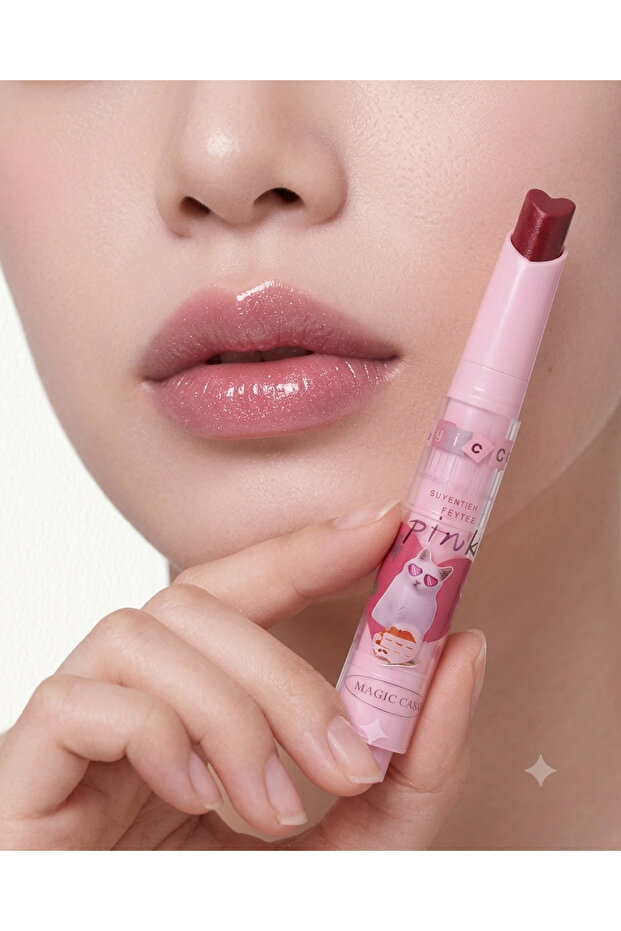 Magic Heart Tip Lipstick - Cute Friends Series - Shiny Appearance