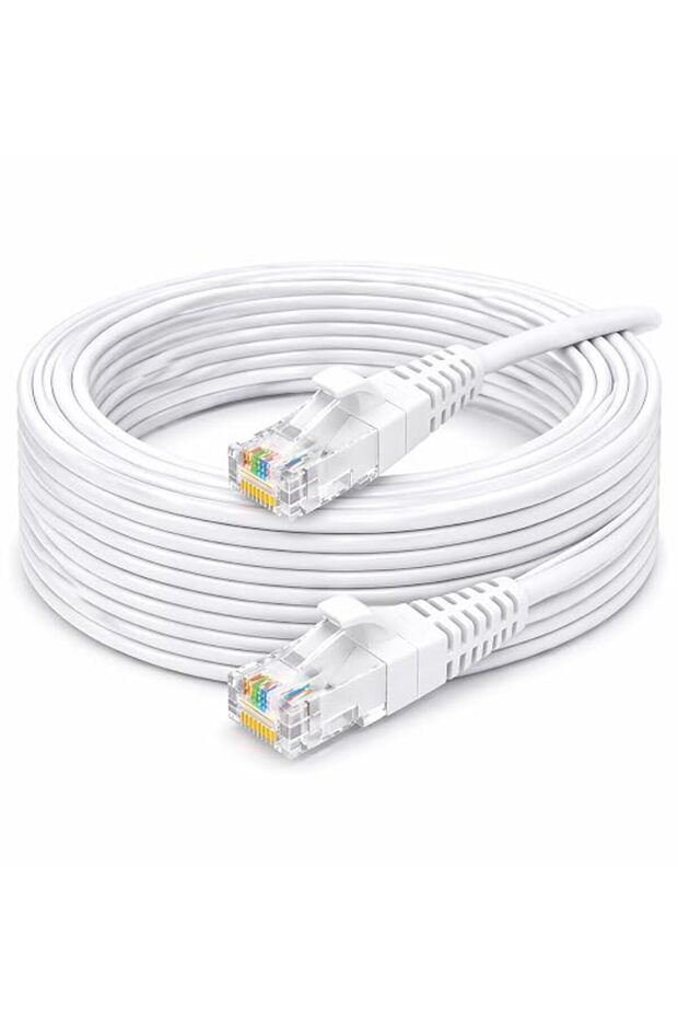 كابل إيثرنت Cat6 عالي السرعة لشبكة LAN بطول 15 متر
