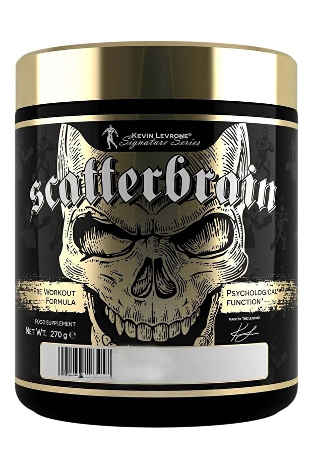 Signature Series Scatterbrain Pre-Workout Powder Red Fruit Punch Flavour 270g