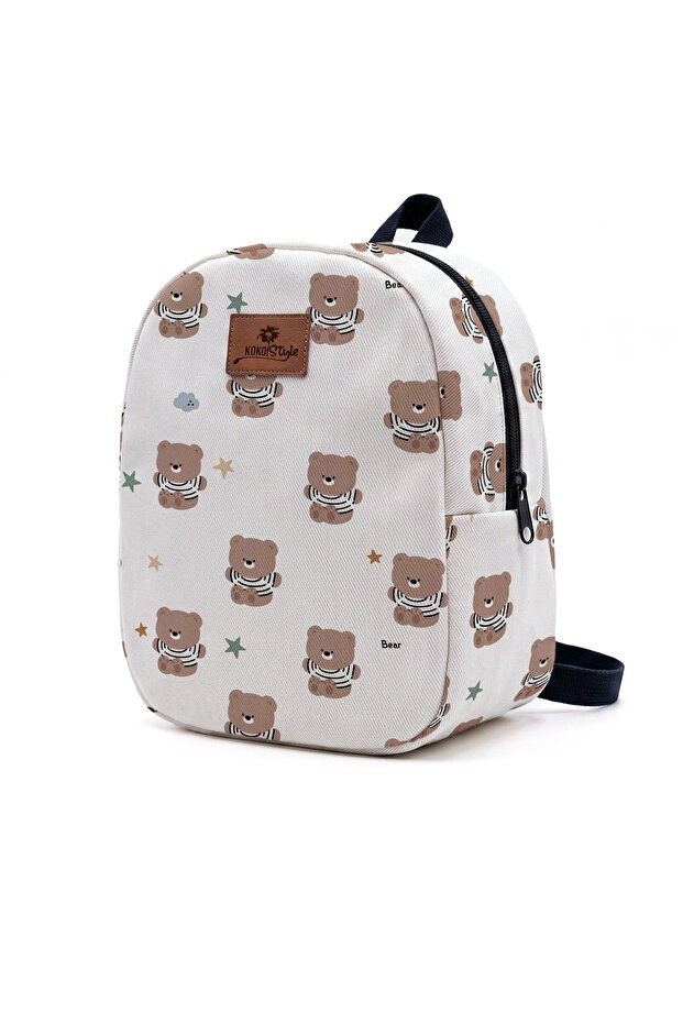 Baby Teddy Bear Patterned Small Nursery Bag