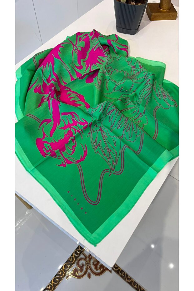 Floş Viscose Scarf | Stylish, Soft, and Elegant Posture