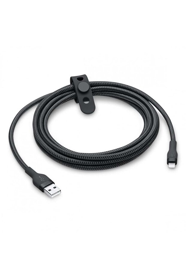 بيلكن كابل BOOST CHARGE للشحن ونقل البيانات USB-A إلى Lightning بطول 1m لأجهزة iPhone وiPad، معتمد M