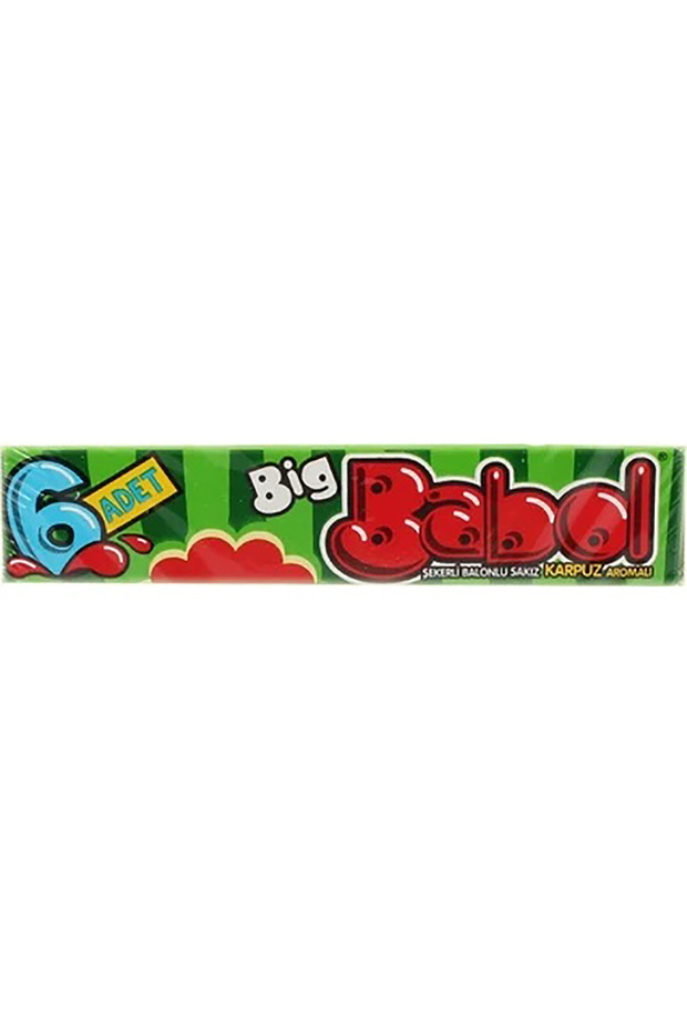 Watermelon Flavored Stick Bubble Gum 27 G. * 18 Pieces