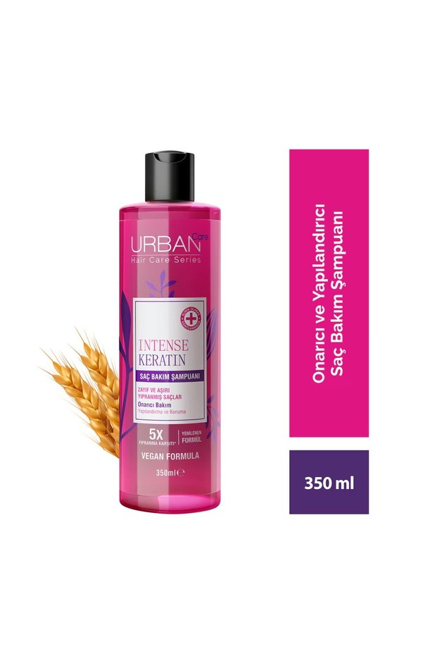 Intense Keratin Intensive Damage Repair Hair Care Shampoo 350 ml