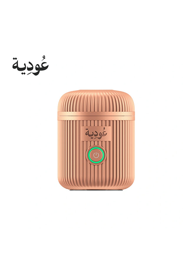 عودية - مبخرة إلكترونية قابلة للشحن للبيت والسيارة D007 - وردي