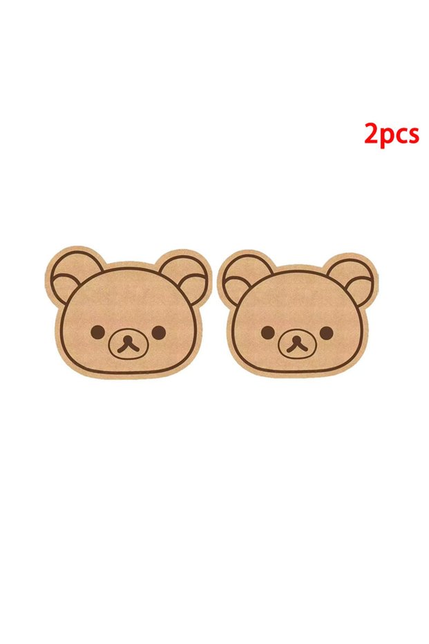 24x30cm 2pcs Cartoon Felt Board Home Decor Wall Decor Panel Felt Posters on The Wall Bear Wall Stic