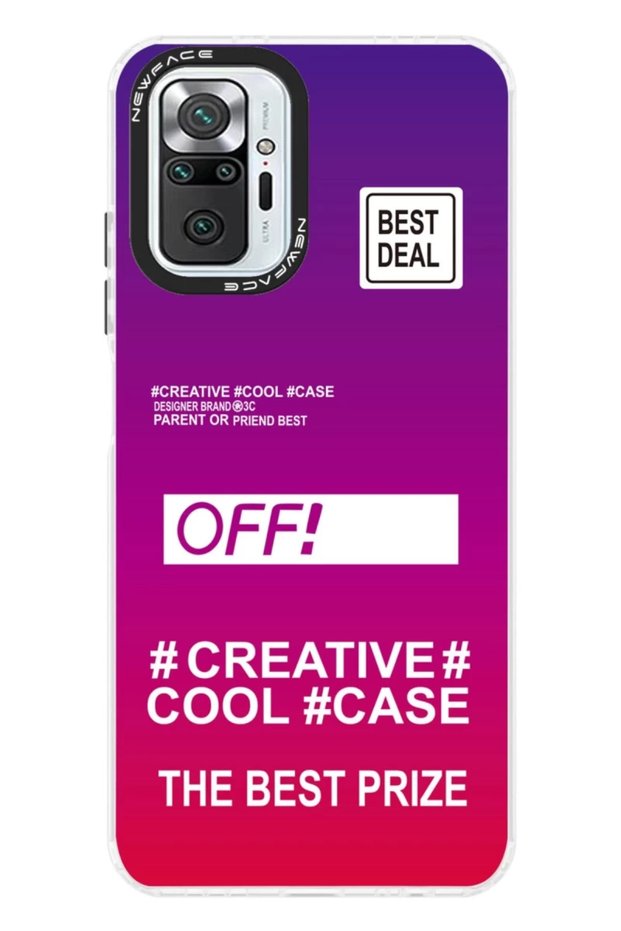 Xiaomi Redmi Note 10 Pro Compatible Case Estoril Pattern Cover - Estoril - 9