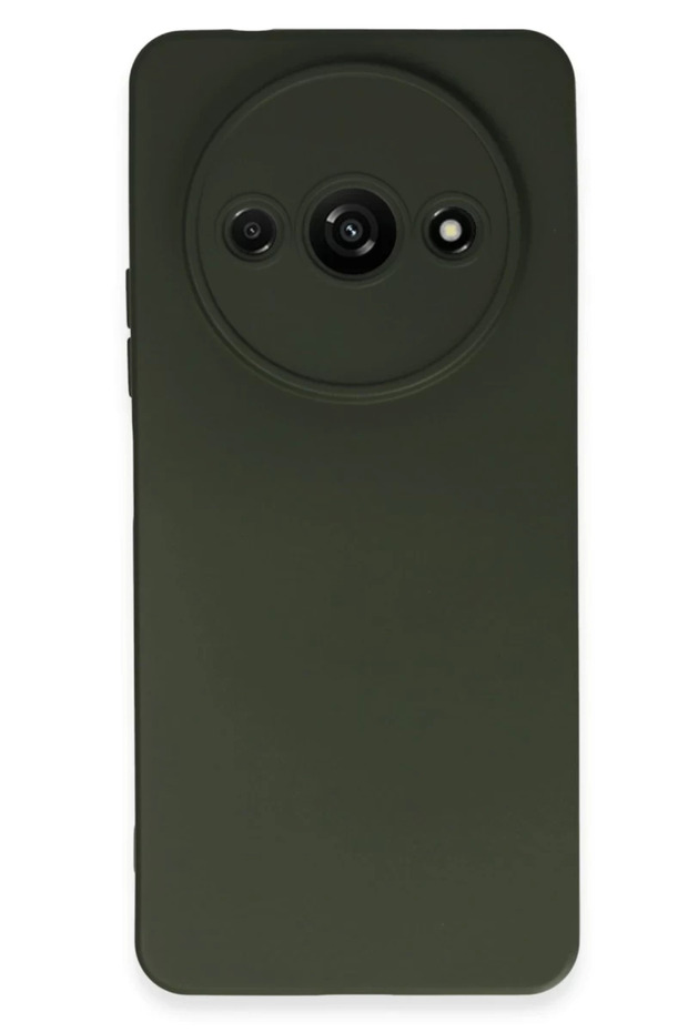 Xiaomi Redmi A3 4g Compatible Case Nano Velvet Silicone - Dark Green