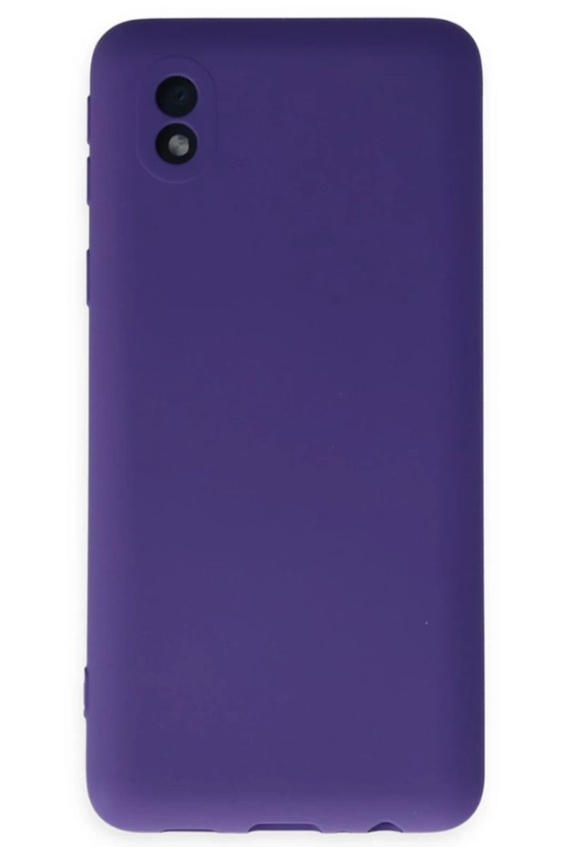 Samsung Galaxy A01 Core Compatible Case Nano Velvet Silicone - Purple