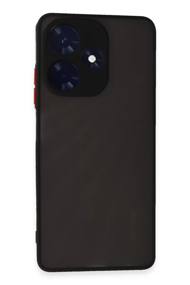 Infinix Hot 30 4g Compatible Case Montreal Silicone Cover - Black