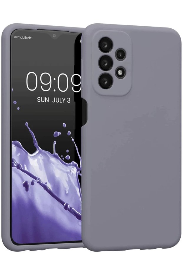 Samsung Galaxy A23 4g Compatible Case First Silicone - Gray