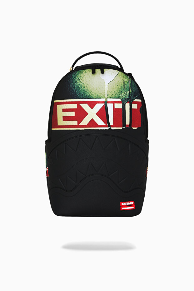 Exit Night Out Embossed Shark Unisex Backpack