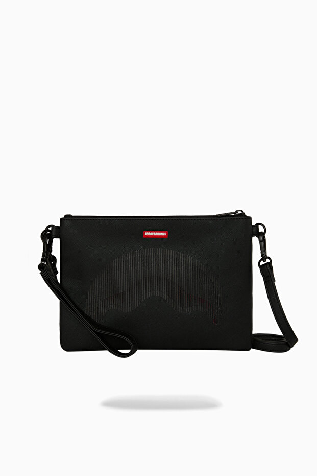 Stealth Glide Optical Illusion Crossover Clutch Bag