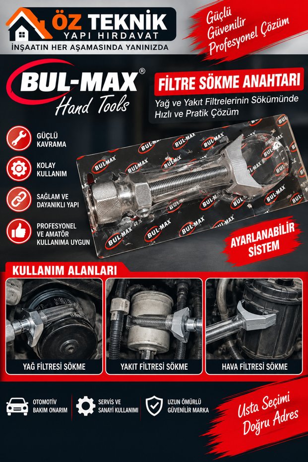 FİLTRE SÖKME ANAHTARI