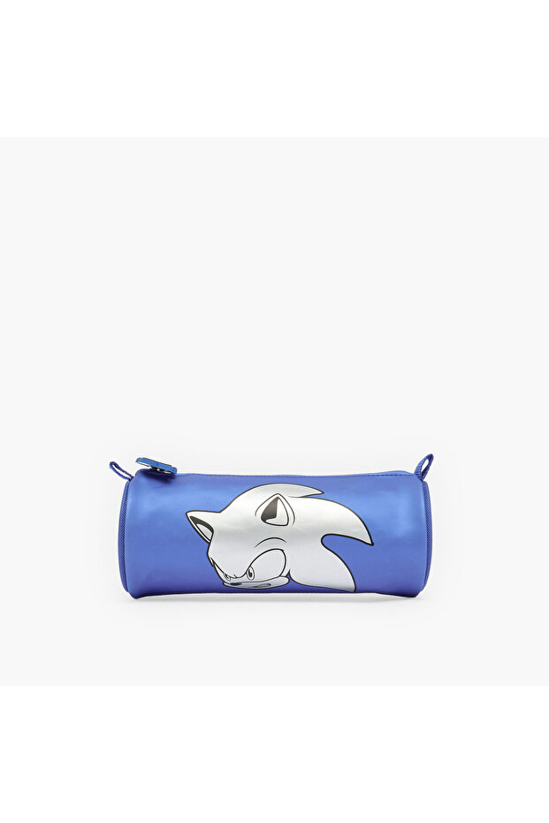 SEGA Print Pencil Pouch with Zip Closure