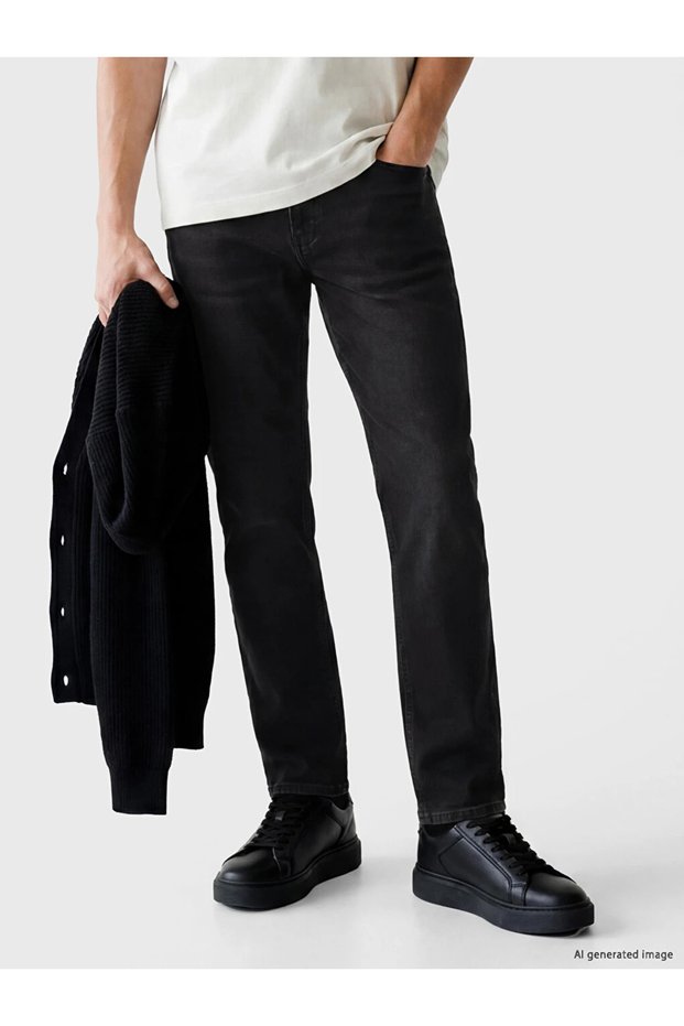 Anthracite 779 Regular Fit Men's Jean Trousers