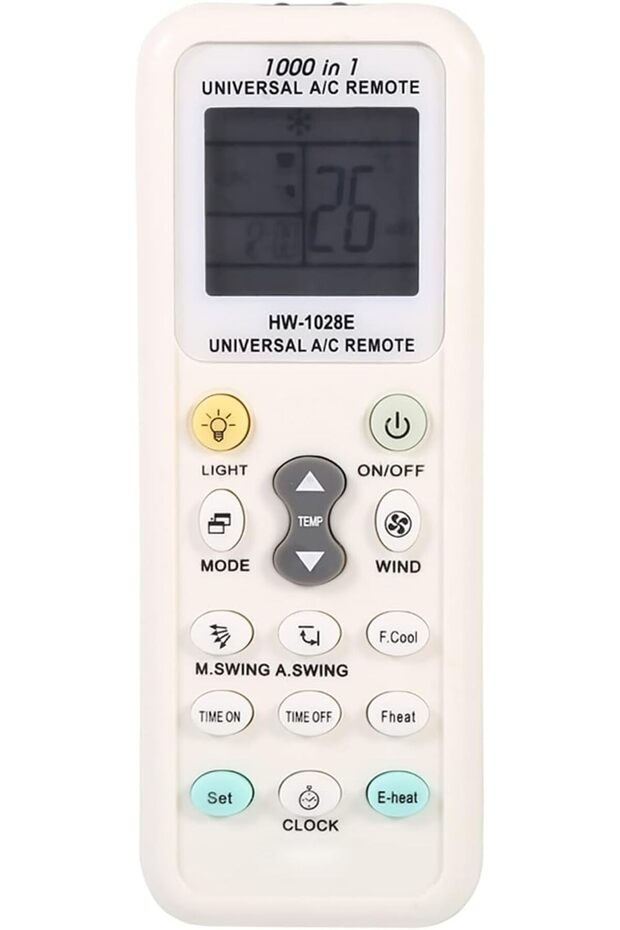 K-1028E Universal Remote Control for Most Air Conditioning, Air Conditioner Remote Control Replaceme