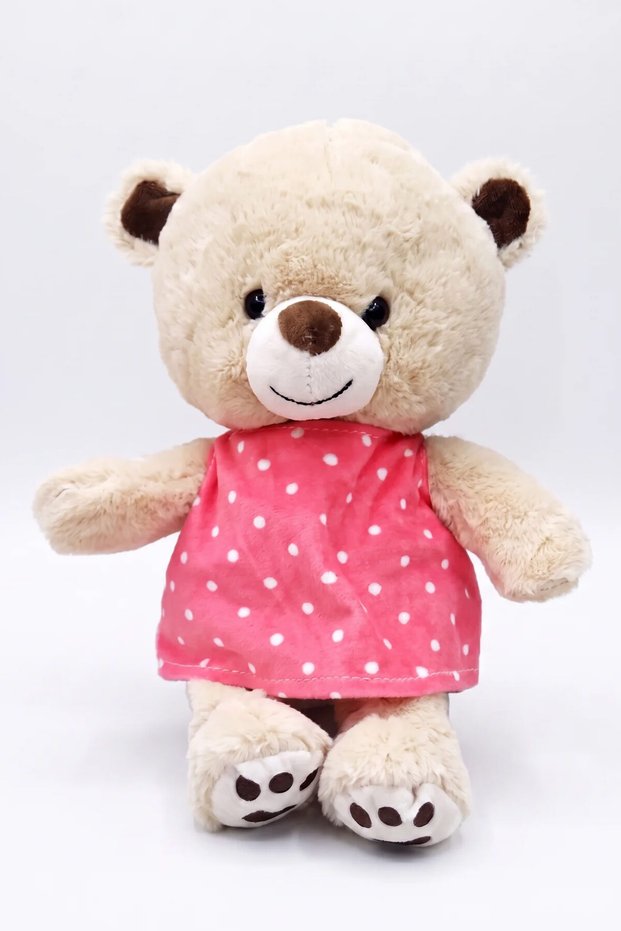 Dressed Plush Bear | 1+ Years Old | 30 cm | Emotional Confidence and Sleep Companion