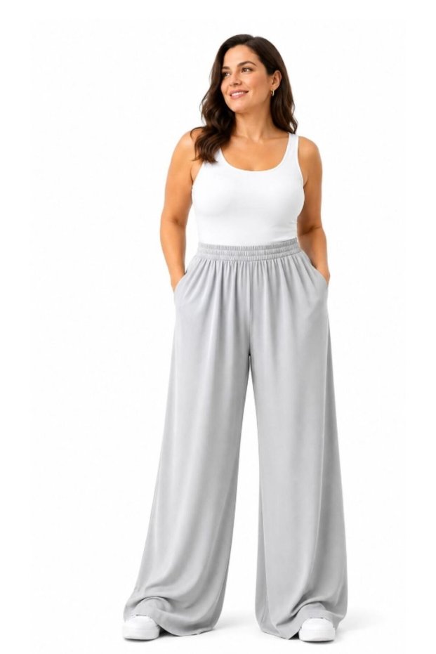 Women's Modal Plus Size Loose Trousers