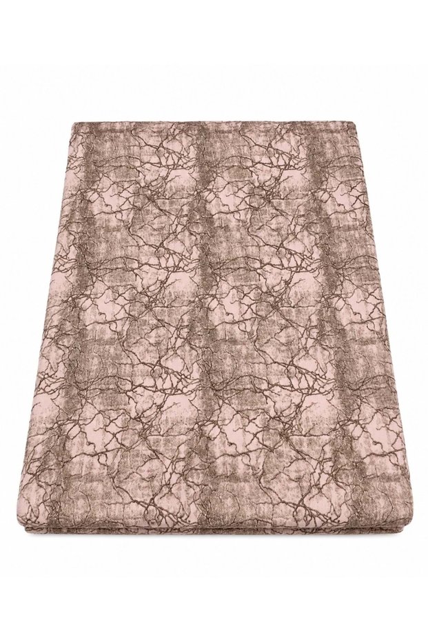 Sponge Silky Velvet Non-Slip Sofa Cover (170X210) - Veined Powder