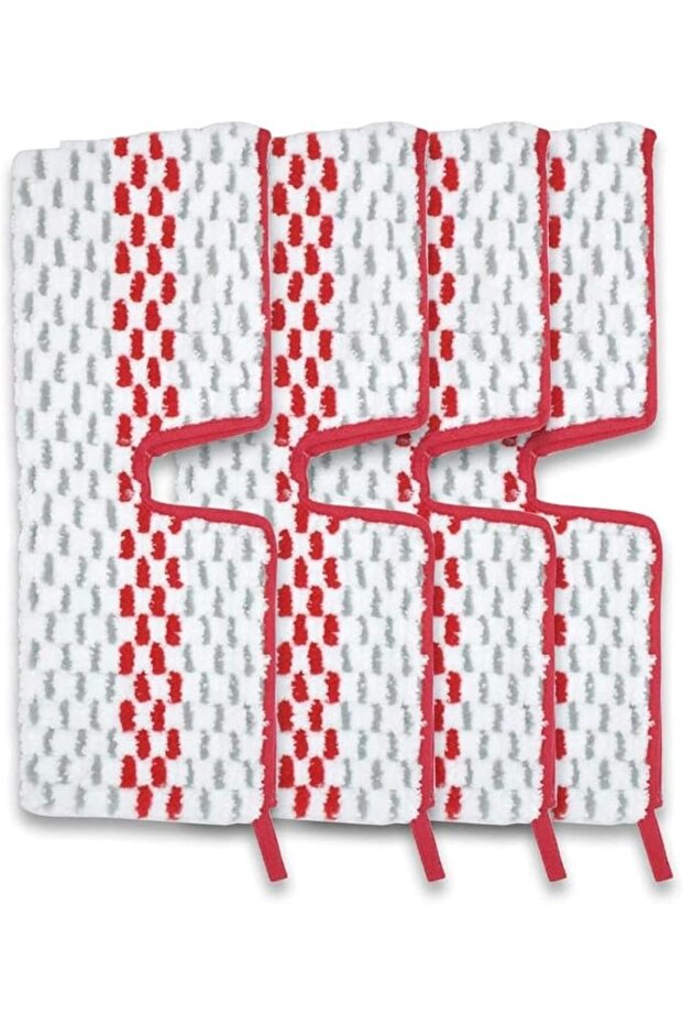 4 Pack Reusable Replacement Mop Pads,Microfiber Washable Spray Mop Refills Compatible with O Cedar V