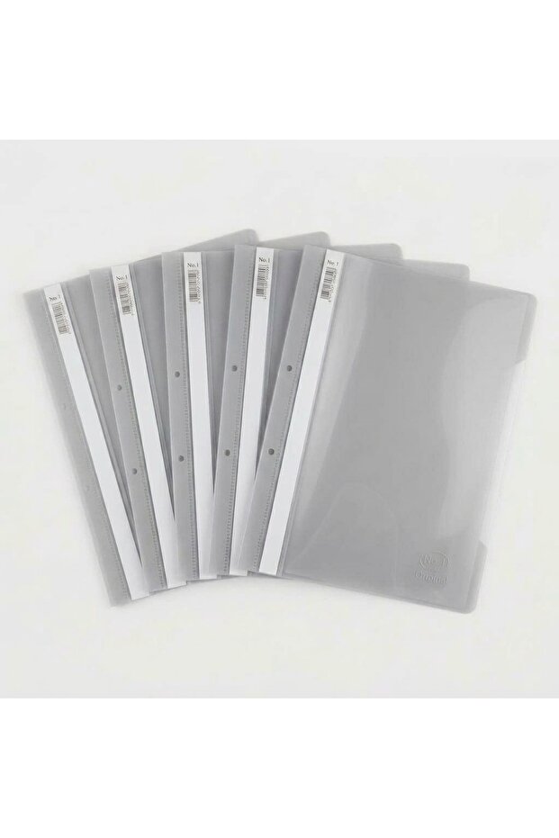 Ring Binder Light Gray 5-Pack