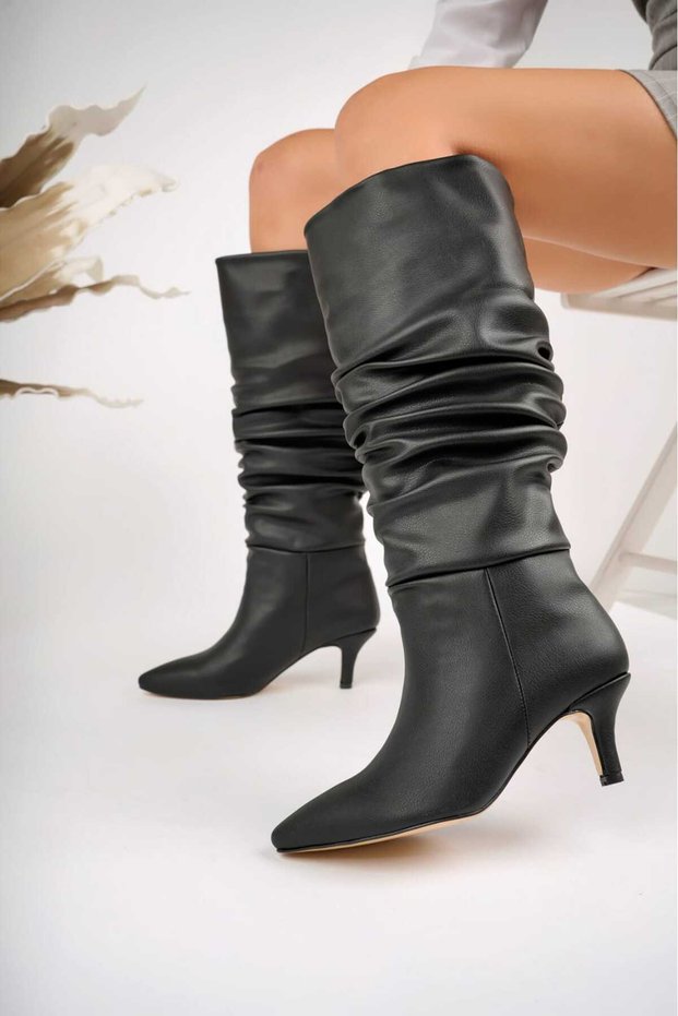 Women's Long Bellows Boots
