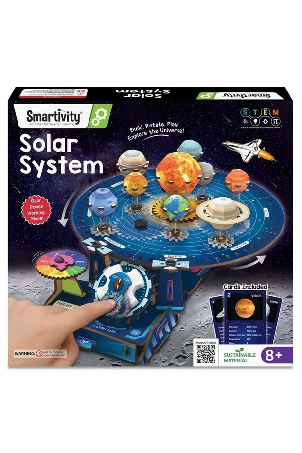 Wooden Construction Set - Solar System