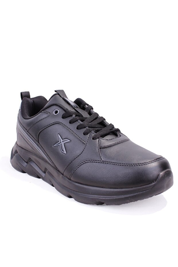 Forge Pu Black Orthopedic Casual Men's Sports Shoes