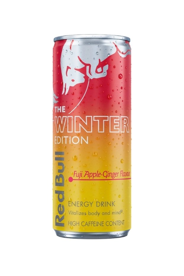 Energy Drink Winter Edition Fuji Apple & Ginger 250ml – Seasonal Flavored Energy Drink