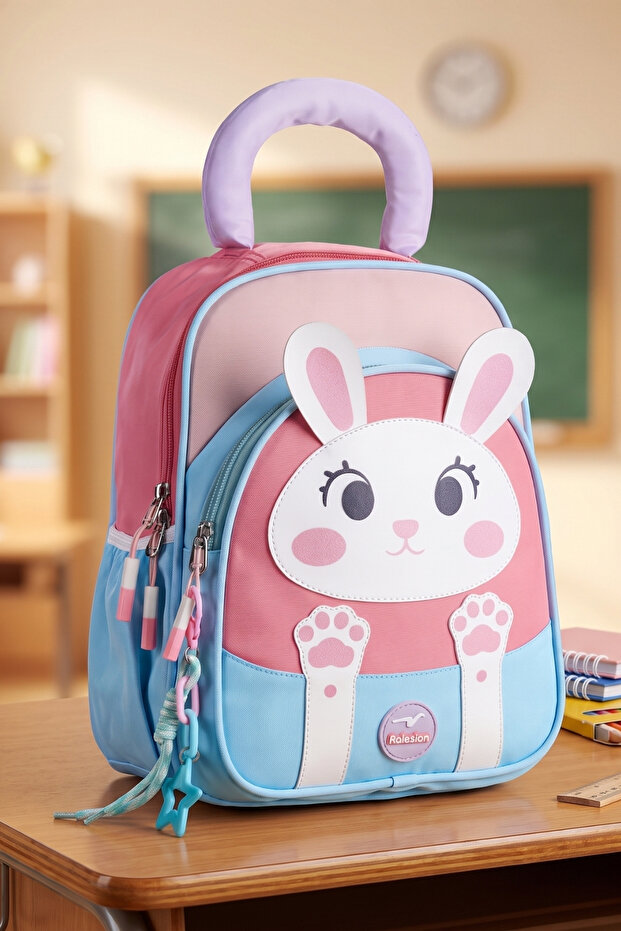 Rlx-1704 Kindergarten Bag School Bag Backpack Blue