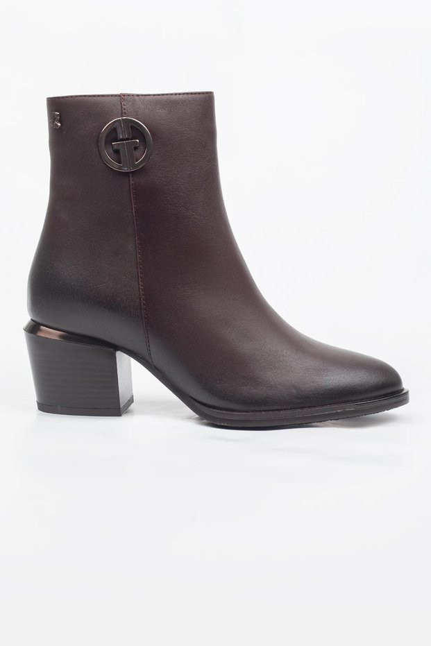 Venüs Genuine Leather Heeled Boots
