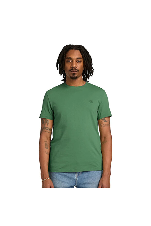 Dunstan River Short Sleeve Tee Men's Green Tshirt