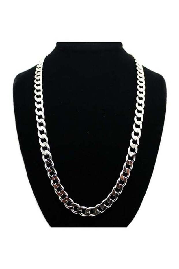 Zinc Alloy Long Neck Chain Necklace