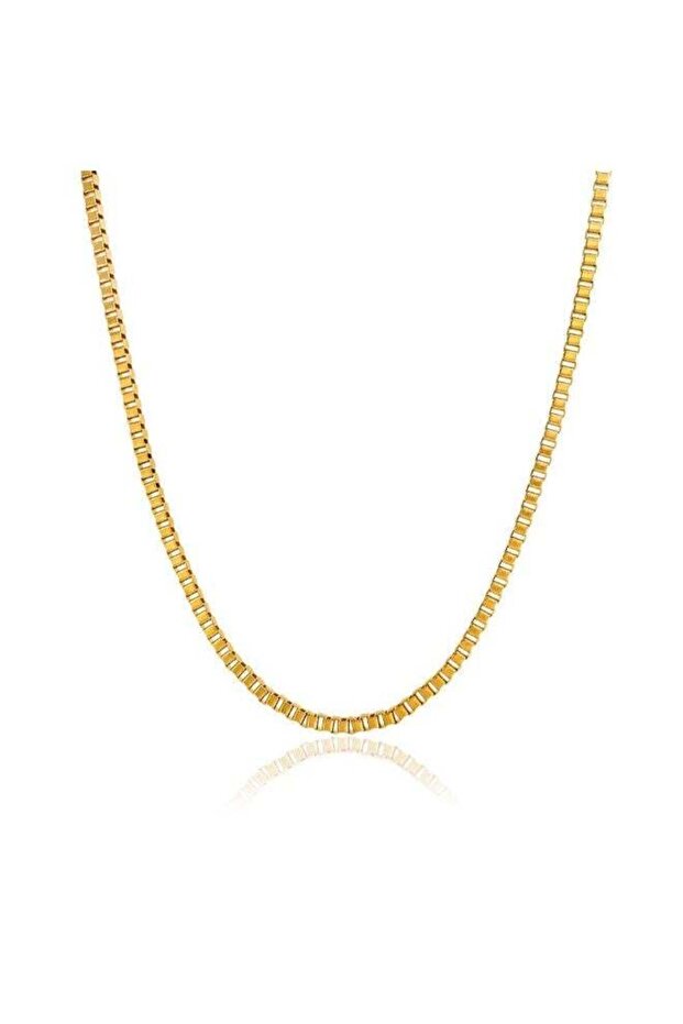Gold Plated Stainless steel Chain Link Necklace